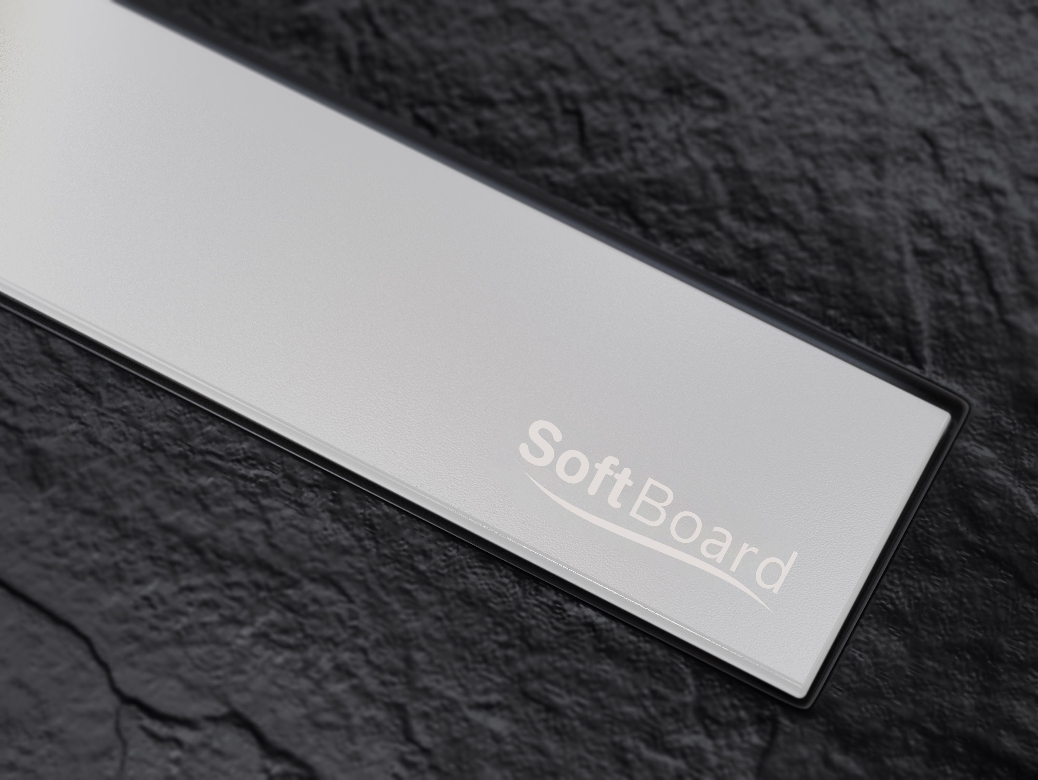 Rinnenabdeckung in weiß