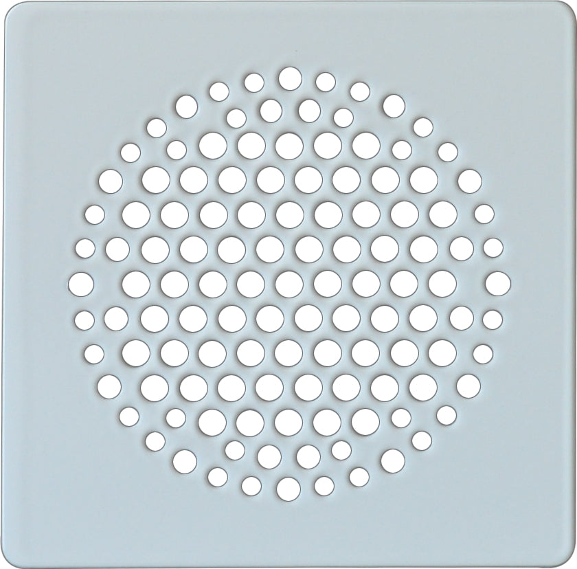 Ablaufgitter Rund weiß